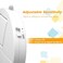 EVA LOGIK Window Alarm 4 Pack - Loud 120dB With Vibration Sensors for Any Window - Glass Break Security Sensor - Low Battery LED Indicator