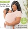 KeaBabies (copper gray- Baby Wrap Carrier by - All-in-1 Stretchy Baby Wraps - 3 Colours - Baby Sling - Infant Carrier - Hands-Free Babies Carrier Wraps Great Baby Shower (Copper Grey