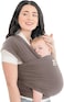 KeaBabies (copper gray- Baby Wrap Carrier by - All-in-1 Stretchy Baby Wraps - 3 Colours - Baby Sling - Infant Carrier - Hands-Free Babies Carrier Wraps Great Baby Shower (Copper Grey