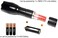 WAYLLSHINE One Mode Red Light Flashlight, 1 Mode Red LED Flashlight 18650 Red Flashlight, Red LED Red Light For Astronomy, Aviation, Night Observation