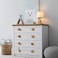 Qunclay Wooden Animal Cabinet Knobs Decorative Wood Dresser Knobs with Screws Dresser Pulls Wood Marine Woodland Animals Knobs Furniture Knobs Nursery Drawer Handles for Decor (Zoo, 12 Set