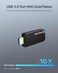 BrosTrend Linux USB WiFi Adapter 1200Mbps Supports Ubuntu, Mint, Debian, Kubuntu, Mate, Zorin, PureOS, Raspberry Pi 2, Windows 11/10, USB3.0 Wireless Dual Band Wi-Fi 5GHz/867Mbps2.4GHz/300Mbps
