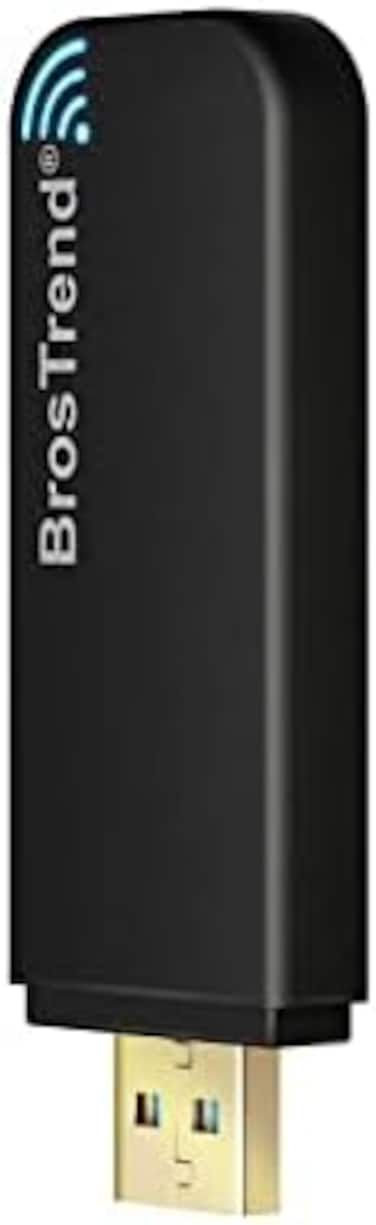 BrosTrend Linux USB WiFi Adapter 1200Mbps Supports Ubuntu, Mint, Debian, Kubuntu, Mate, Zorin, PureOS, Raspberry Pi 2, Windows 11/10, USB3.0 Wireless Dual Band Wi-Fi 5GHz/867Mbps2.4GHz/300Mbps