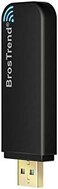 BrosTrend Linux USB WiFi Adapter 1200Mbps Supports Ubuntu, Mint, Debian, Kubuntu, Mate, Zorin, PureOS, Raspberry Pi 2, Windows 11/10, USB3.0 Wireless Dual Band Wi-Fi 5GHz/867Mbps2.4GHz/300Mbps