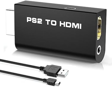 محول Alife PS2 إلى HDMI، صوت 3.5 ملم