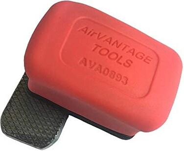 أداة AV AirVANTAGE TOOLS لإزالة أطراف الأصابع يدويًا بشفرة مبرد صغيرة ذات وجهين (مبرد صغير)