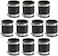 وصلة مرنة من شركة Supply Giant، طراز 6I47x10، مقاس 2 بوصة، لون أسود