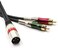 SiYear SiYear XLR Male to 2 x Phono RCA Plug Adapter Y Splitter Patch Cable, 1 XLR Male 3 Pin to Dual RCA Male Plug Stereo Audio Cable Connector(1.5 Meters