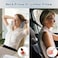 Pro Goleem Small Pillow 11&rsquo;&rsquo;x6&rsquo;&rsquo;x2.5&rsquo;&rsquo; for Traveling and Sleeping with Name Tag Tiny Pillow for Kids and Cat Nap Mini Pillows for Office or Car Neck Lumbar Rest, Gray