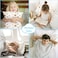 Babebay Toddler Pillow,13X18 Toddler Pillows for Sleeping, Machine Washable Kids Pillow with Pillowcase, Perfect for Travel, Toddlers Cot (Sunshine Rainbow
