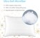 Babebay Toddler Pillow,13X18 Toddler Pillows for Sleeping, Machine Washable Kids Pillow with Pillowcase, Perfect for Travel, Toddlers Cot (Sunshine Rainbow