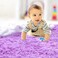 PAGISOFE Soft Fuzzy Purple Area Rugs for Kids Room Girls Bedroom Fluffy Floor Rugs Shag for Dorm Baby Nursery Fur Rugs Cute Plush Rug Decorative Accent Rug Thick Shaggy Carpet 4' x 5',（Purple