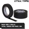 STIKK 3 pk 1" inch x 60yd Black Painters Tape 14 Day Easy Removal Trim Edge Finishing Decorative Marking Masking Tape (.94 in 24MM