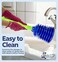 Luigi's Large Sink and Drain Plunger for Kitchens, Bathrooms, Sinks, Baths, Waste Pipes and Showers. Heavy Duty, Powerful, Commercial Style 'Plumbers Plunger' with Large Bellows