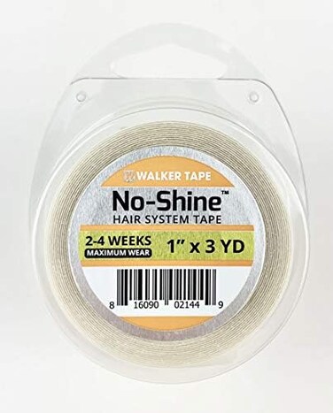 Walker Tape New No Shine 2.5cm X 3 Yard Roll Lace Wig Hair System, Extensions