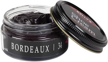 Kelly's Shoe Cream - Professional Shoe Polish - 1.5 oz - Bordeaux