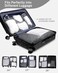 Gonex Compression Packing Cubes, Extensible Storage Mesh Bags Organizers, 6 PCS Gray, LMSXSSlimLaundry Bag