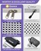 Gonex Compression Packing Cubes, Extensible Storage Mesh Bags Organizers, 6 PCS Purple, LMSXSSlimLaundry Bag
