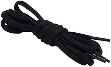 Curtual Oval Shoelaces Half Round 1/4" Shoe Laces for Athletic Shoelaces [2 Pairs] 8 Colors 8 Different Lengths