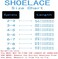 Curtual Wide Flat Athletic Shoelaces with Wide Shoelaces Flat Shoe Laces [2 Pairs] [8 Color][8 Size] for Sneakers and Shoes