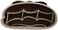 ZTUJO Purse Organizer Insert, Felt Bag Organizer For Handbag Purse Organizer (Small, Beige