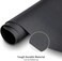KINGFOM Desk Mat Pad Blotter Protector, PU Leather Desk Mat Laptop Keyboard Mouse Pad with Comfortable Writing Surface Waterproof(Black/47.2" x 23.6