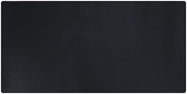KINGFOM Desk Mat Pad Blotter Protector, PU Leather Desk Mat Laptop Keyboard Mouse Pad with Comfortable Writing Surface Waterproof(Black/47.2" x 23.6
