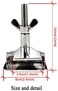 EQUTY BAYMERS 2 Pcs of Silk Screen Printing Hinge Clamps for Screen Printing Frame Machine,for Fixing Screen Printing Mesh,Screen Printing DIY Tool,4 Screws Included in The Package.