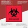 Sutter Signs Biohazard Stickers Signs (Pack of 10Decals for Labs, Hospitals, and Industrial Use by