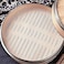 GUCUJI 4Pcs 25cm Non stick Silicone Steamer Liners Mesh Mat Pad Steamed Buns Dumplings Baking Pastry Dim Sum Mesh