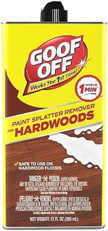 GOOF OFF FG900 Splatter Hardwoods Dried Paint Remover, &ndash; 12 oz. can, 12 Ounces