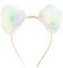 Funbase Kids Girls Colorful Pompom Ball Headband Fluffy Warm Faux Fur Hair Accessories Hairband