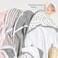 Burt's Bees Baby Infant Hooded Towels Honey Bee Organic Cotton, Unisex Bath Essentials and Newborn Necessities, Soft Nursery Towel with Hood Set, 2-Pack Size 29 x 29 Inch