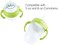 GOLOHO Compatible Bottle Handle for Comotomo, (Pack of 3, Green