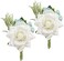 Prettybuy Boutonniere Brooch Flower Bridegroom Groom Men's Boutineer with Pin for Wedding, Prom, Homecoming