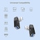 Oxsubor USB 3.0 Adapter 90 Degree Male to Female Coupler Connector Plug Left Right Up Down Angle (USB 3.0 Adapter Right 2PCS