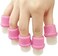 Tvoip 10 PCS Nail Soaker Cap for Acrylic Nail Remover, Gel Polish Nail Off Remover Cleaner Wrap Clip Cap Tool