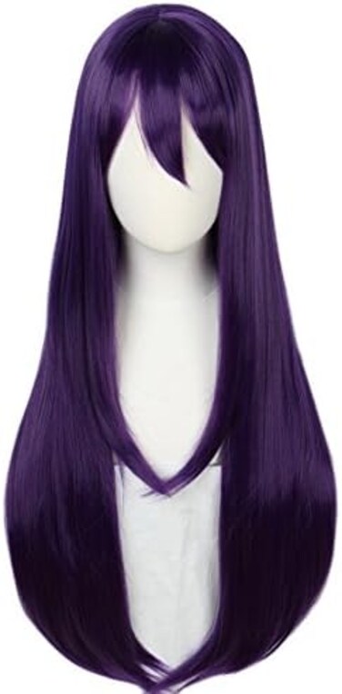 Linfairy Halloween Cosplay Wig For Women (Purple