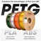 خيوط طباعة ثلاثية الأبعاد من نوع PETG من eSUN، قطر 1.75 مم، دقة أبعاد ± 0.05 مم، بكرة وزنها 1 كجم (2.2 رطل)، لون أخضر.