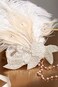 BABEYOND Art Deco 1920s Flapper Headpiece Roaring 20s Great Gatsby Feather Headband 1920s Flapper Gatsby Accessories