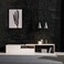 Oxdigi Marble Contact Paper for Kitchen Cabinet Shelf Door Table Closet Self-Adhesive PeelStick Film 24"x196" (Black