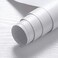 Oxdigi White Wood Contact Paper - 23.6 x 196 Inches - Self-Adhesive, Removable and Waterproof - Ideal Peel and Stick Wallpaper for Cabinet, Countertop, Desktop, Rental Property, Kitchen