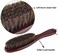 Cokaka Clothes Brush Lint Remover with Genuine Soft Horsehair and Brown Wooden Handle for Coat Men Suits Shoes Jacket Furniture Car Mat and Pet Hair (1-Pack