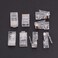 Bestol Wholesale 100 قطعة موصل كابل دائري RJ48 RJ-48 معياري مجدول 10P10C