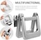 kwmobile Metal Toothpaste Tube Squeezer - Large Multifunctional Tube Wringer Roller Dispenser for Hair Color Dye, Paint Tubes, Hand Cream, Cosmetics
