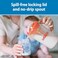 Dr. Brown's Baby Formula Mixing Pitcher with Adjustable Stopper, Locking Lid,No Drip Spout, 32oz, BPA Free, Olive