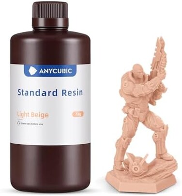 ANYCUBIC LCD UV 405nm Rapid Resin for 3D Printer-500ml/ 500g-Bottle Random Skin 1L POT071