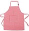 Jennice House Kids Apron and Chef Hat Set, Cute Children Baking Aprons for Boys and girls Cooking Artists Painting Gardening Aprons (Red Gingham, Small