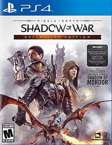 WARNER BROS Warner Home Video - Games Middle Earth: Shadow of War Definitive Edition PlayStation 4