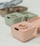BIBS Pacifier Box with Strap. Soother Holder and Steriliser case. 100% BPA Free Food-Grade Material. Made in Denmark. Dusky Lilac